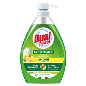 detergent vase manual cu pompa 1 l lemon dual power 99 w593 h593 c