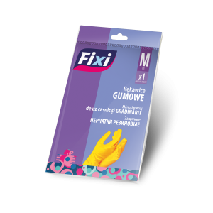 FIXI RĘKAWICE GUMOWE M R 5184