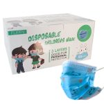 MPC01 Masca protectie respiratorie pentru copii de unica folosinta 3 straturi 50 buc set 179208