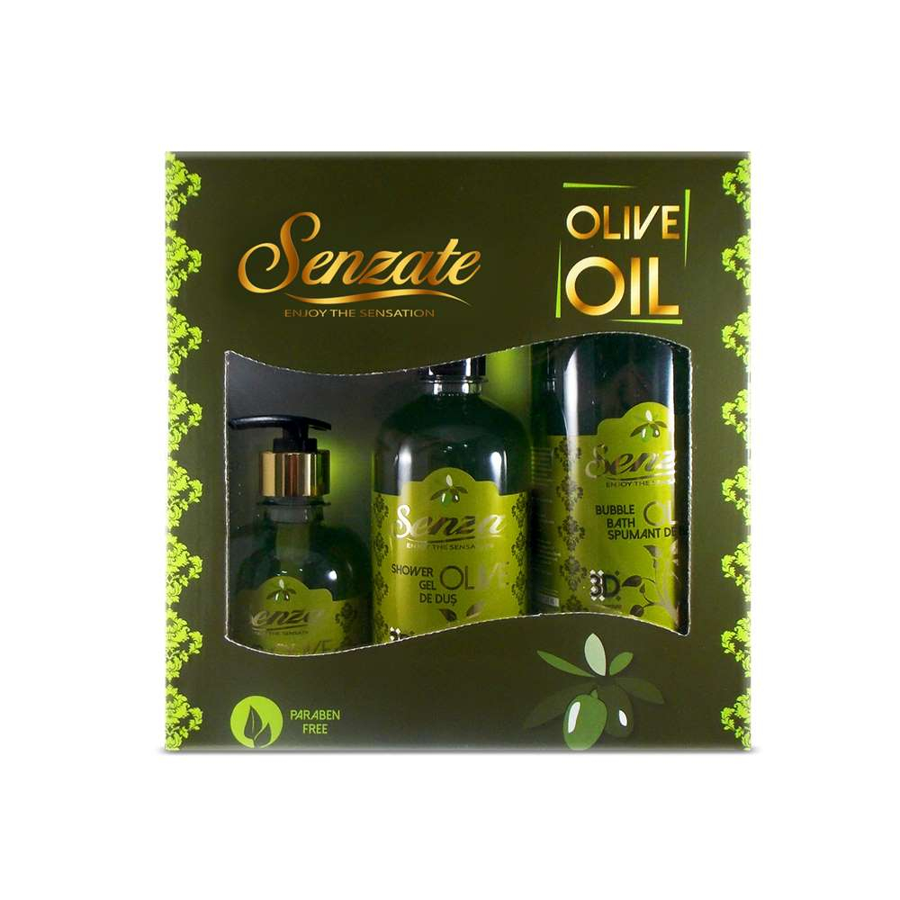 cadou de paste set hidratant senzate olive oil spumant gel de dus sapun lichid 9 5947