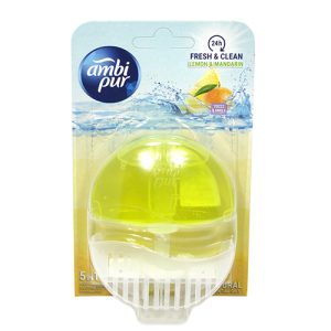 Ambi Pur Liquid Rim Block Lemon Mandarin 55ml No Banner