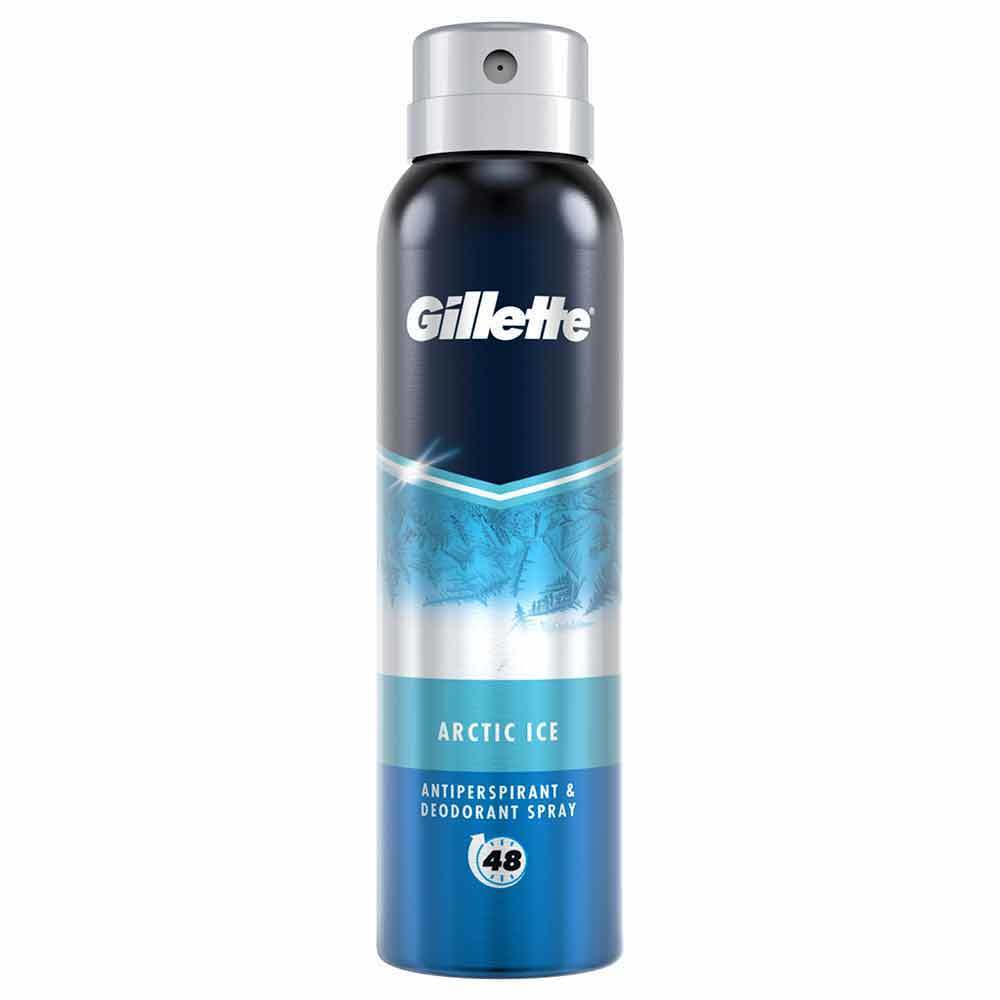 antiperspirant spray gillette actic ice 150 ml 8927444893726