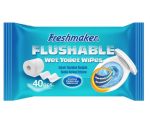 m45 freshmaker flushable wet wipes 40 pcs 48652 72746