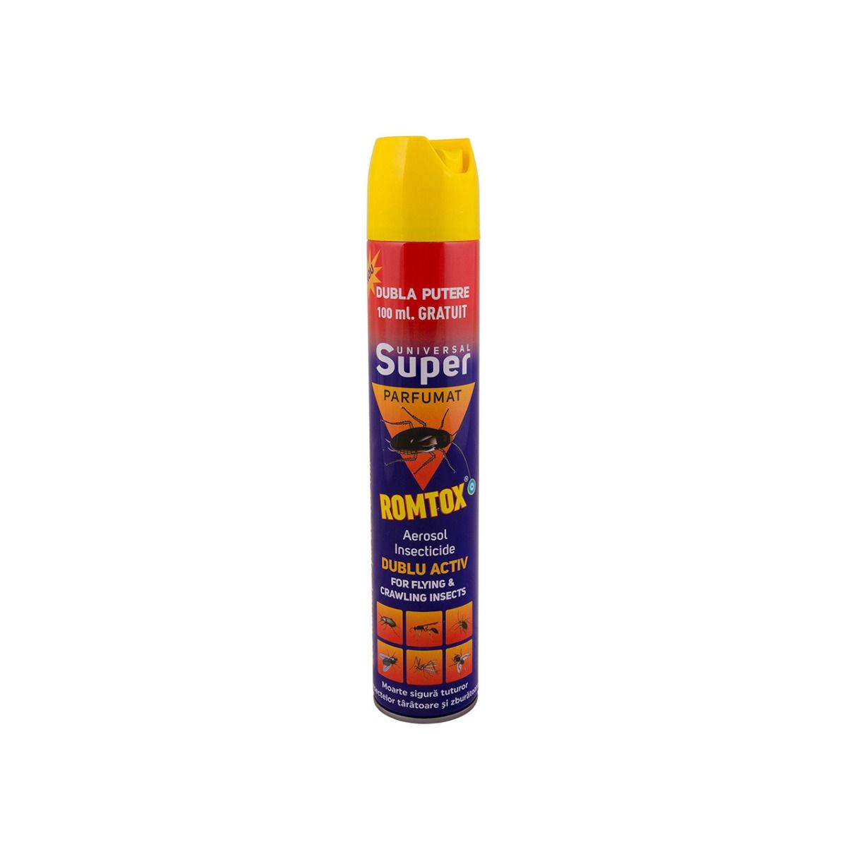 romtox spray insecticid universal aerosol 500 ml crx002477