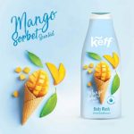 992546 Gel de dus Body Wash Ice Cream Mango Sorbet 500 ml Sano Keff1 217272