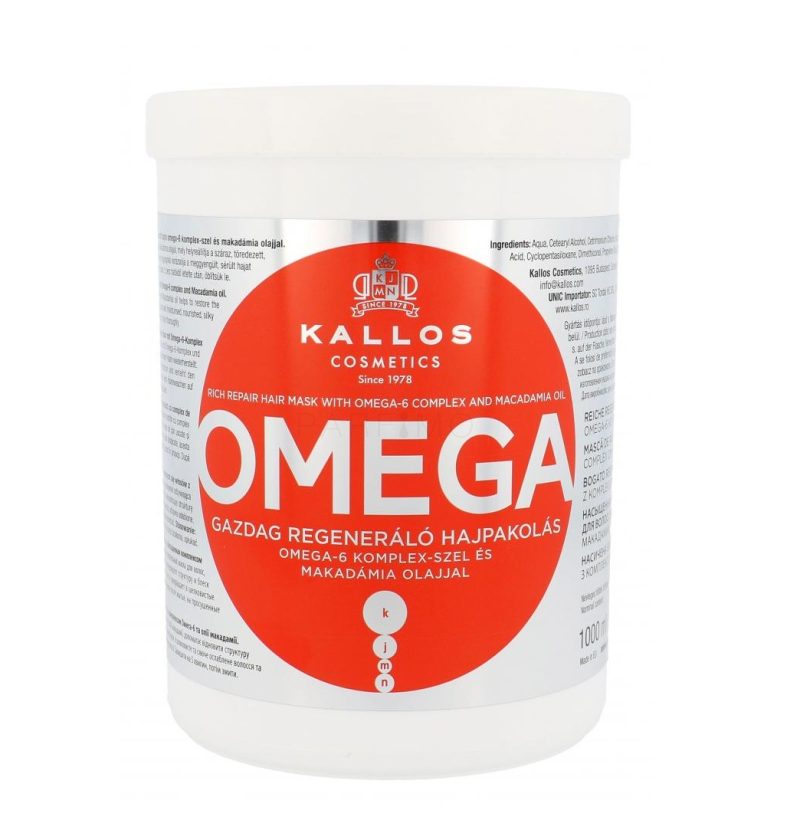 kallos cosmetics omega masca de par pentru femei 1000 ml 192591 1