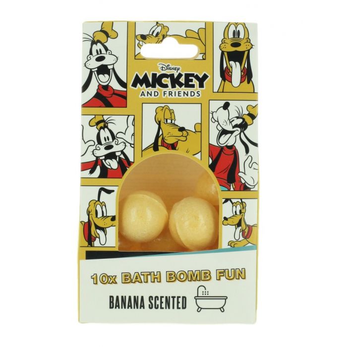 0019223disney bombe de baie 10x10 g mickey banana scented