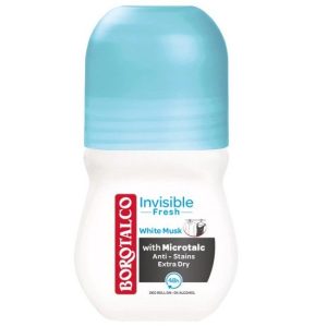 30823 636ea10d2d923 deodorant antiperspirant rollon borotalco invisible fresh white musk 50 ml