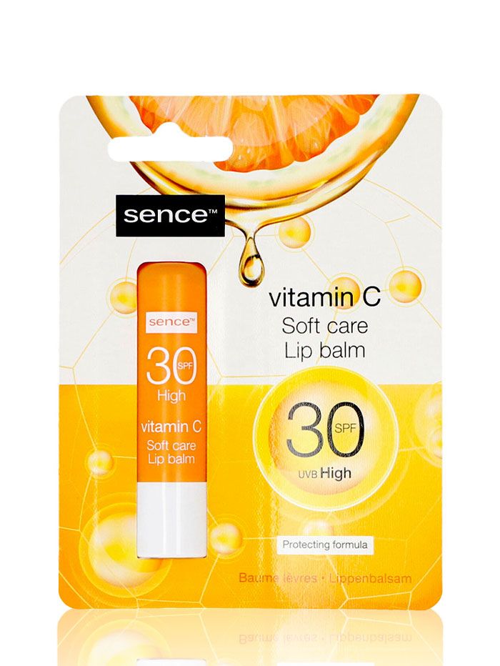 0018635 sence beauty balsam de buze 4.3 g spf30 vitamin c