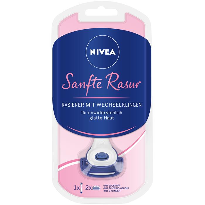 Nivea Rasurpflege Protect Shave Rasierer mit Wechselklingen 71047 3