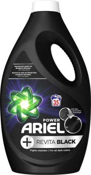 ariel liquid detergent revitablack black 35 washes