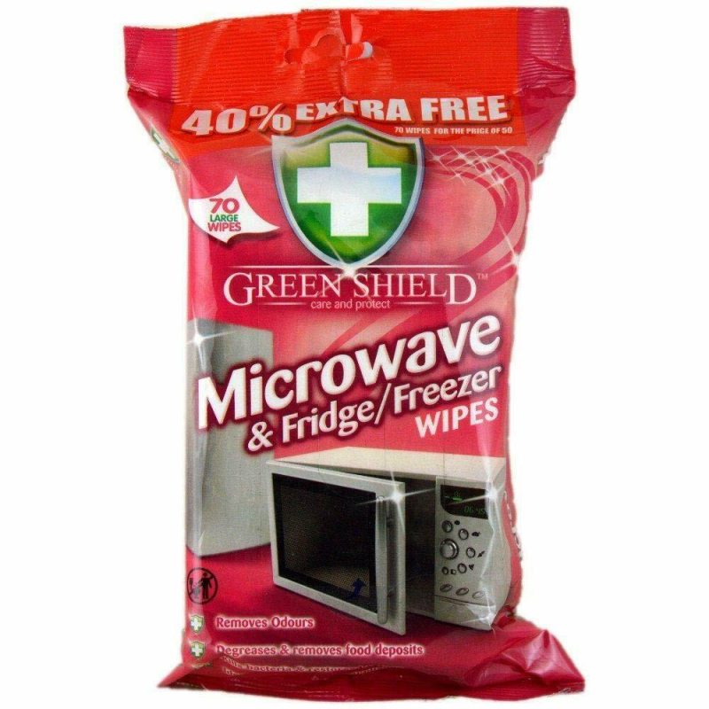 greenshield microwave and fridge freezer 70 wipes pack 40 extra free product images orvgsxhamr1 p595885081 0 202211301840
