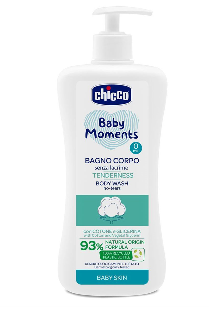 chicco baby moments gel de baie fara lacrimi 0m 500 ml tenderness 105830