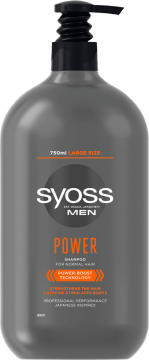 syoss ferfi sampon power strength