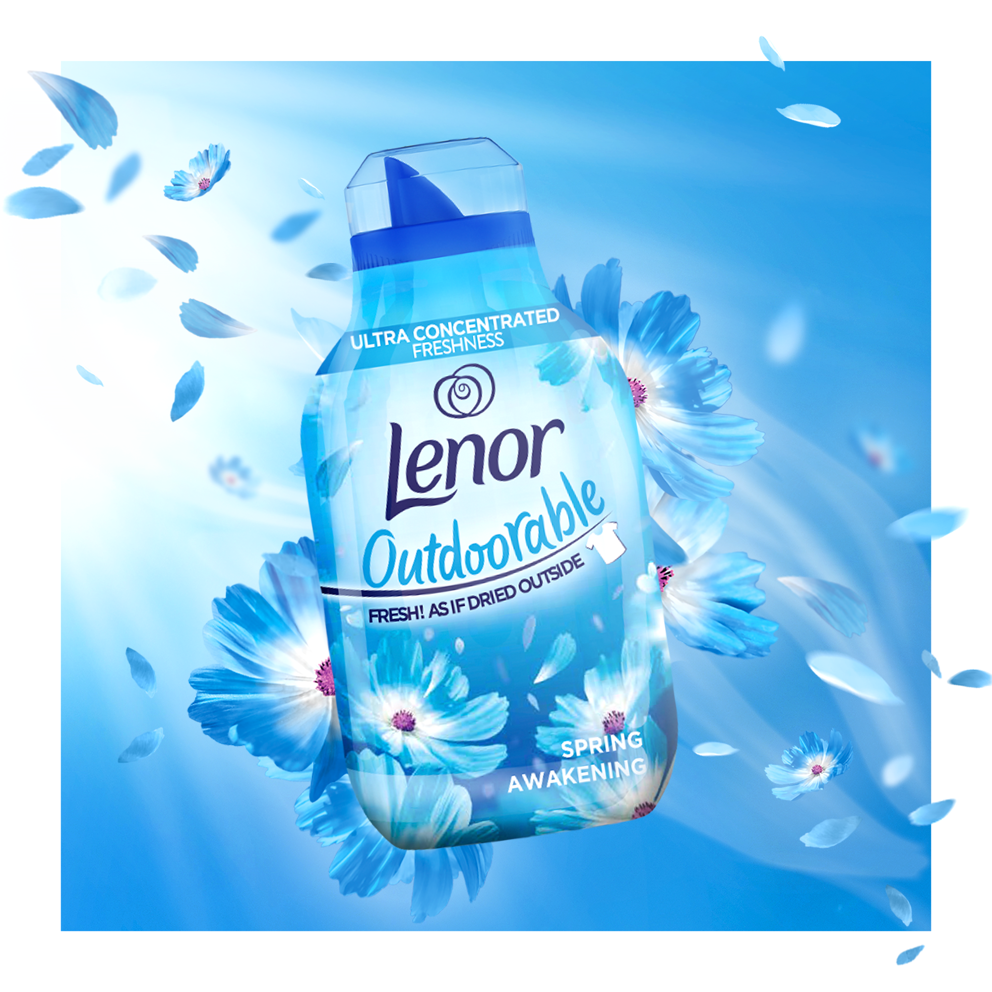 Balsam de rufe LENOR Fresh Air Effect Fresh Wind, 462 ml, 33 spalari
