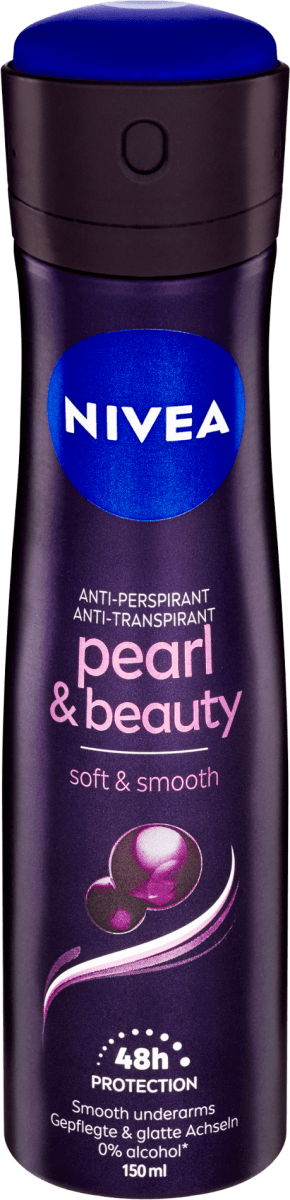 nivea antiperspirant sprej pearl beauty black