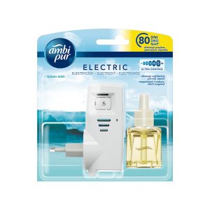 electrical plug in air freshener ambi pur mono ocean mist diffuser and refill 20 ml