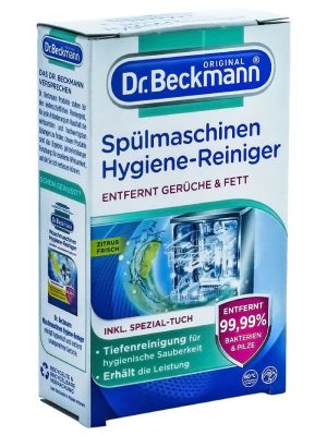0019849 dr. beckmann pudra pentru igiena masinii de spalat vase 75 g spulmachinen hygiene reiniger