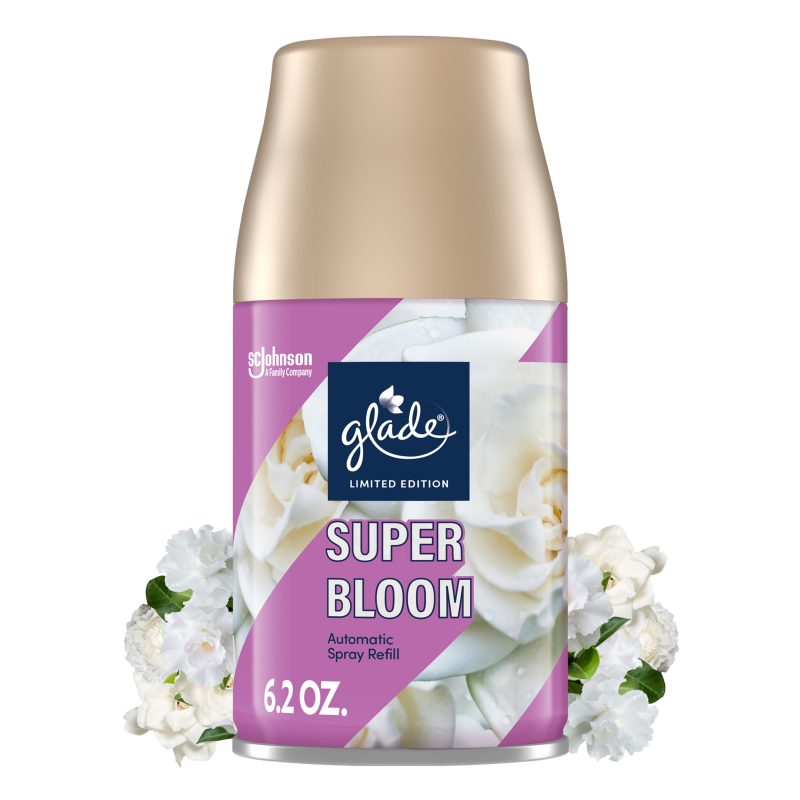 Glade Automatic Spray Refill Air Freshener Infused with Essential Oils Super Bloom 6 2 oz 1 Count 9514b23f 4df0 4c74 a4e5 006d7f02371f.0cc61b43968b52ff3aafb4f3459cc46e