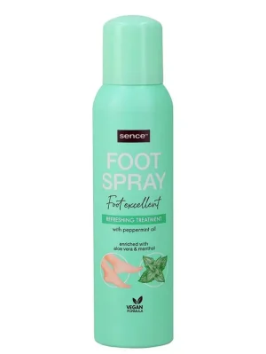 0018426 sence beauty spray deodorant pentru picioare 150 ml peppermint oil