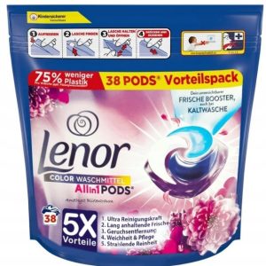 LENOR Amethyst kapsulki do prania kolorowego 3in1 kolor 38 pran