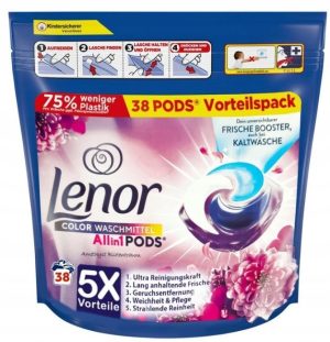 LENOR Amethyst kapsulki do prania kolorowego 3in1 kolor 38 pran