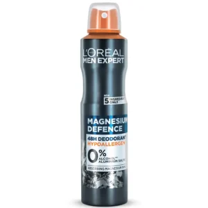 0022553 l oreal men expert spray deodorant barbati 250 ml magnesium defence